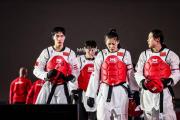 bsports体育-跆拳道选手实力无敌，斩获金牌